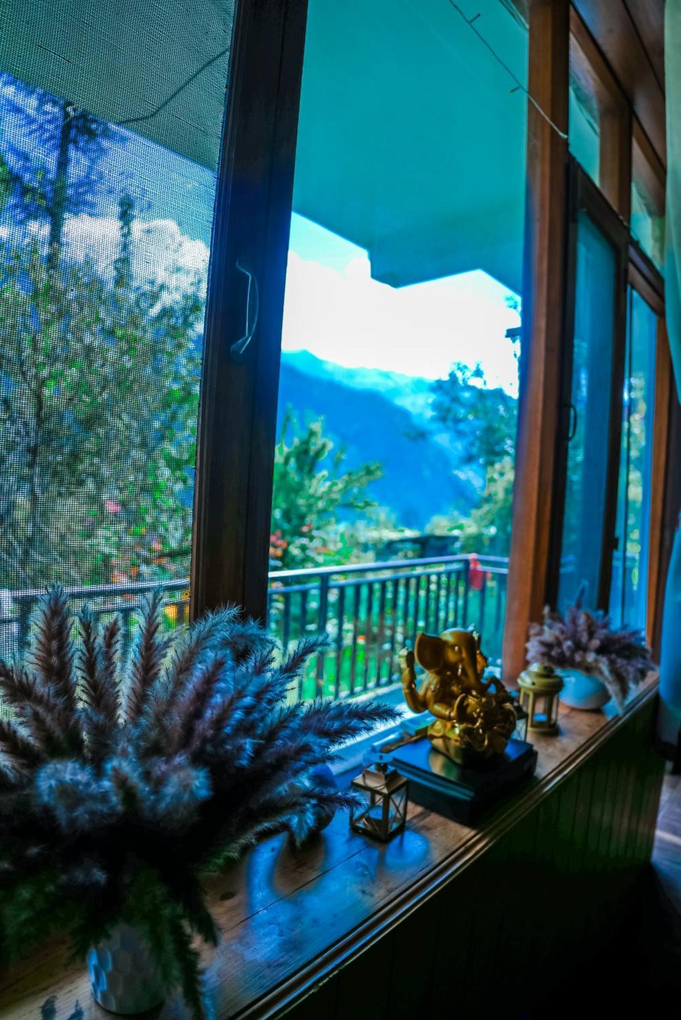 Nature Valley View Resort Manali 2 Bedrooms Luxury Cottages And Valley View מראה חיצוני תמונה