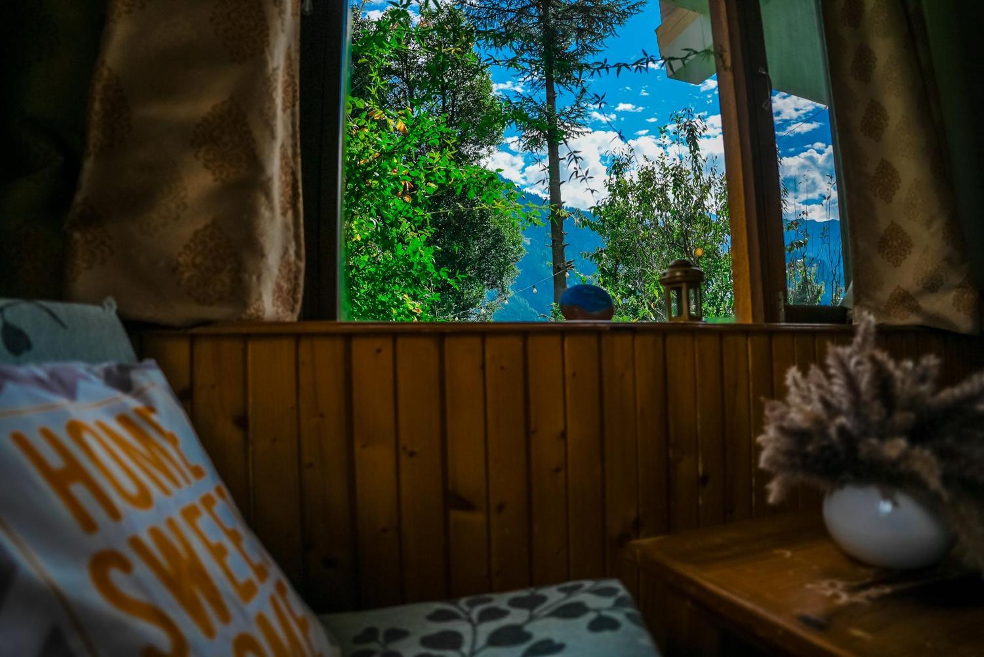Nature Valley View Resort Manali 2 Bedrooms Luxury Cottages And Valley View מראה חיצוני תמונה