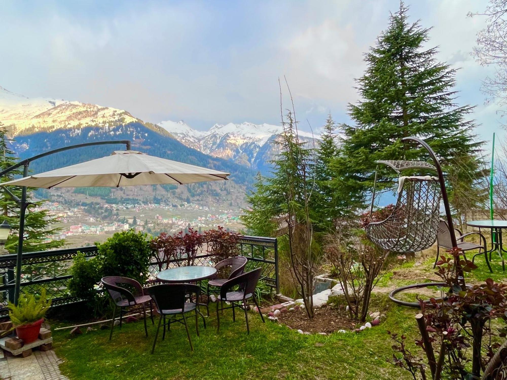 Nature Valley View Resort Manali 2 Bedrooms Luxury Cottages And Valley View מראה חיצוני תמונה