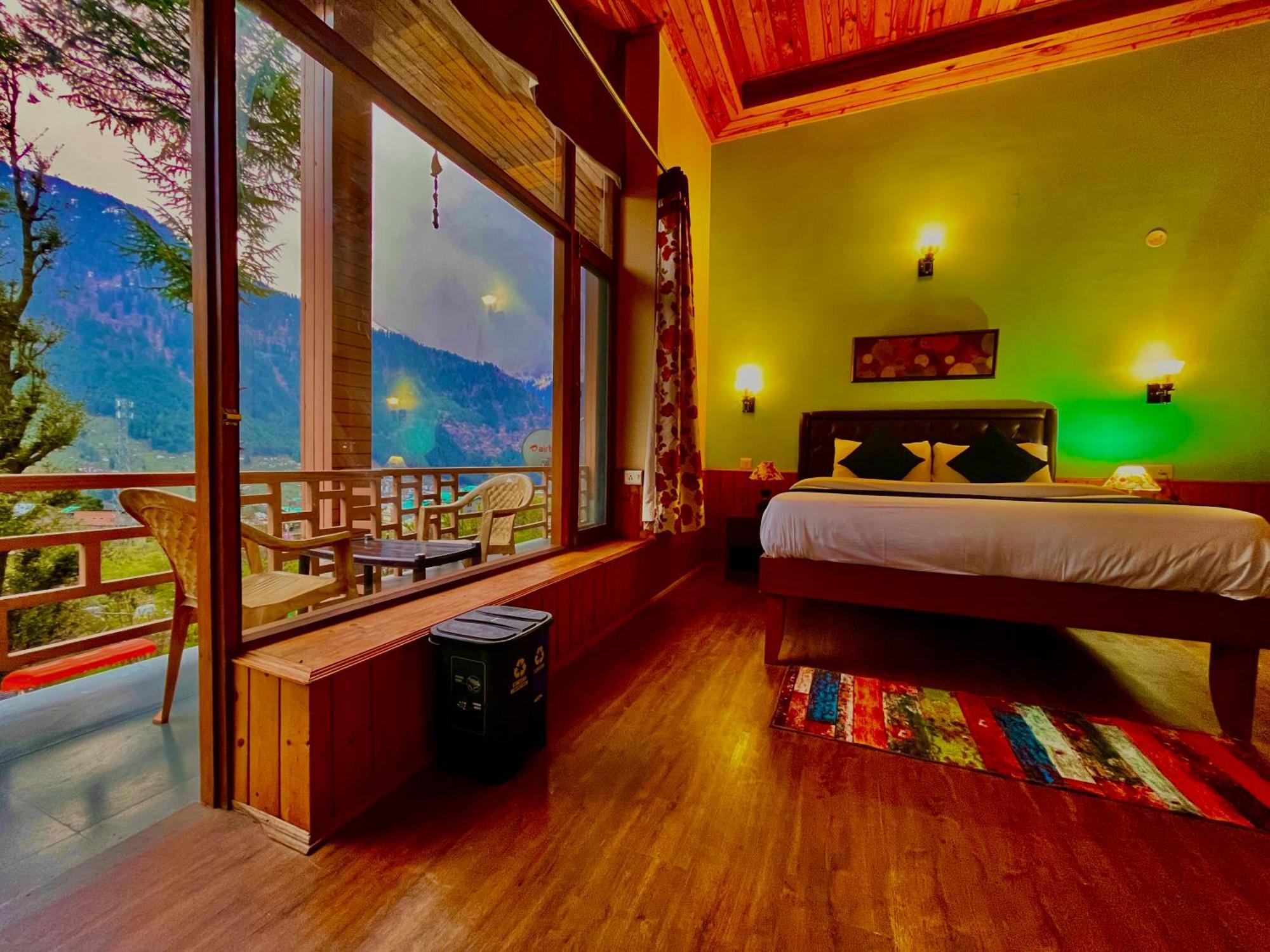 Nature Valley View Resort Manali 2 Bedrooms Luxury Cottages And Valley View מראה חיצוני תמונה