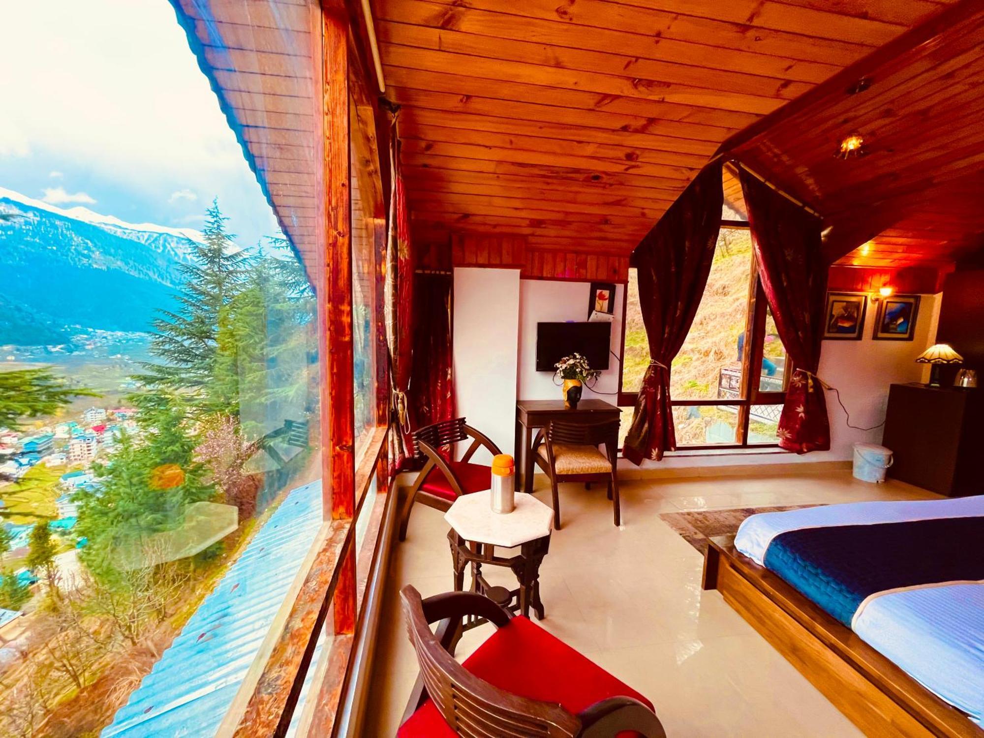 Nature Valley View Resort Manali 2 Bedrooms Luxury Cottages And Valley View מראה חיצוני תמונה